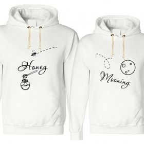 Tshirthane Honey Moning Sevgili Kombinleri Sweatshirt Kombini