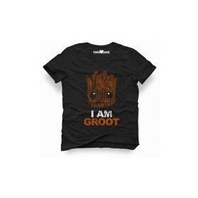 Tshirthane I Am Groot SiyahErkek Tshirt
