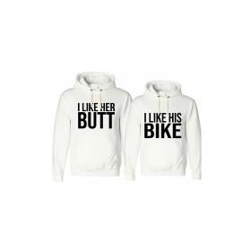 Tshirthane I Like 2'li Sevgili Sweatshirt