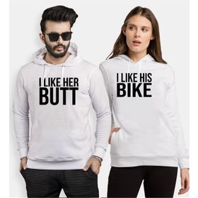 Tshirthane I Like 2'li Sevgili Sweatshirt