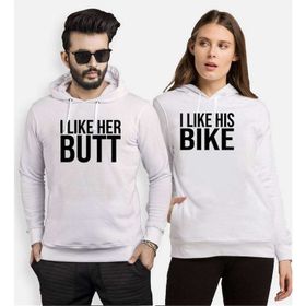 Tshirthane I Like 2'li Sevgili Sweatshirt
