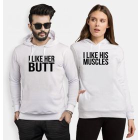 Tshirthane I Like His Bike I Like Her Butt Sevgili Kombinleri Sweatshirt Kombini