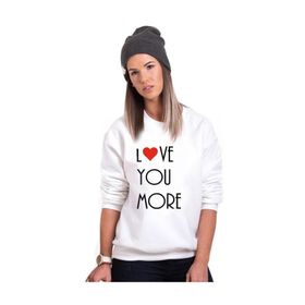 Tshirthane I Love You I Love More 2'li Sevgili T-shirt