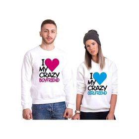 Tshirthane I My Crazy Boyfriend 2'li Sevgili Sweatshirt