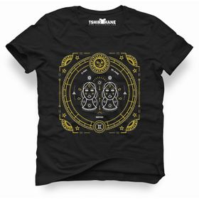 Tshirthane İkizler Burcu Gemini Beyaz Erkek Tshirt