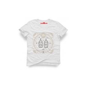 Tshirthane İkizler Burcu Gemini Beyaz Erkek Tshirt