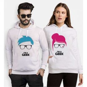 Tshirthane I'm A Geek Sevgili Kombinleri Sweatshirt Kombini