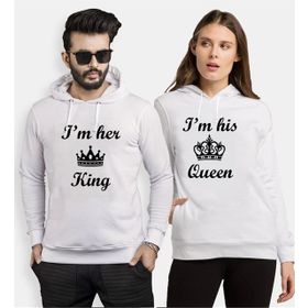 Tshirthane I'm Her King Queen Sevgili Kombinleri Sweatshirt Kombini