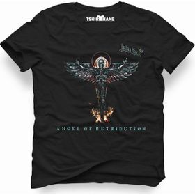 Tshirthane Judas Priest Angel Siyah Erkek T-shirt
