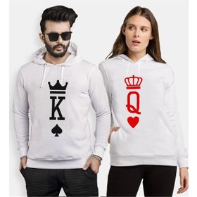 Tshirthane K Q King Queen Sevgili Kombinleri Uzunkollu Sweatshirt