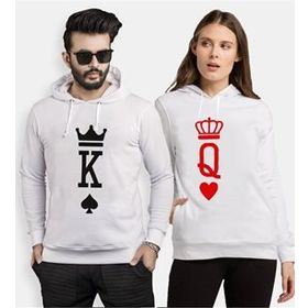Tshirthane K Q King Queen Sevgili Kombinleri Uzunkollu Sweatshirt