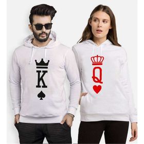 Tshirthane K Q King Queen Sevgili Kombinleri Uzunkollu Sweatshirt