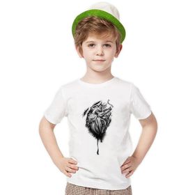 Tshirthane Kalbim Motorla Carpiyor Beyaz Erkek T-shirt