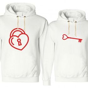 Tshirthane Kalbimin Kilidi Sevgili Kombinleri Sweatshirt Kombini