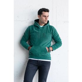 Tshirthane Kapşonlu Slimfit Polar Erkek Kapüşonlu Sweatshirt