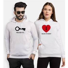 Tshirthane Key Unlock Sevgili Kombinleri Sweatshirt Kombini
