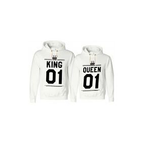 Tshirthane King 01 Queen Sevgili Kombinleri Sweatshirt Kombini