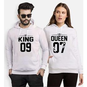 Tshirthane King 09 Queen 07 2'li Sevgili Sweatshirt