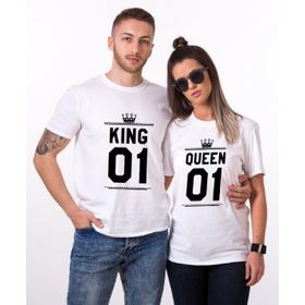 Tshirthane King Queen 01 2'li Sevgili T-shirt