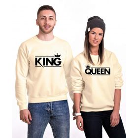 Tshirthane King Queen 5 Sevgili Kombinleri Sweatshirt Kombini