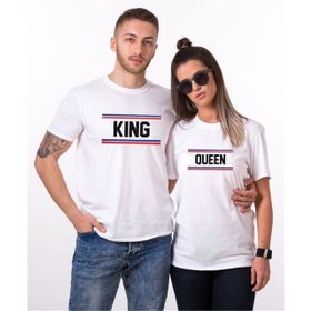 Tshirthane King Queen Sevgili Kombinleri T-shirt Kombini