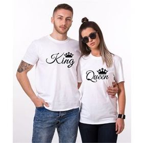 Tshirthane King Queen Tag Sevgili Kombinleri T-shirt Kombini