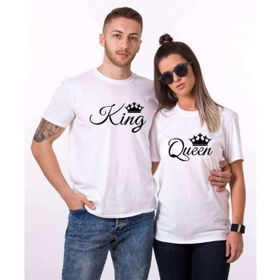Tshirthane King Queen Tag Sevgili Kombinleri T-shirt Kombini