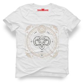 Tshirthane Koç Burcu Aries Beyaz Erkek T-shirt