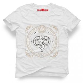 Tshirthane Koç Burcu Aries Beyaz Erkek T-shirt