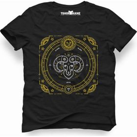 Tshirthane Koç Burcu Aries Siyah Erkek T-shirt