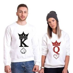 Tshirthane Kral Kız Sevgili Kombinleri Sweatshirt Kombini