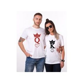 Tshirthane Kral Kız Sevgili Kombinleri T-shirt Kombini