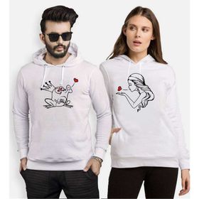 Tshirthane Kurbağa Prens 2'li Sevgili Sweatshirt