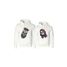 Tshirthane Kurukafa Sevgili Kombinleri Sweatshirt Kombini