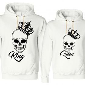 Tshirthane Kurukafa Sevgili Kombinleri Sweatshirt Kombini