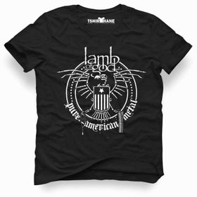 Tshirthane Lamb Of God American Crow Siyah Erkek T-shirt