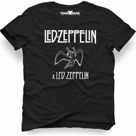 Tshirthane Led Zeppelin Angel Black Siyah Erkek T-shirt