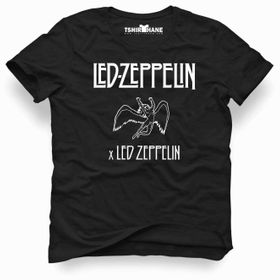 Tshirthane Led Zeppelin Angel Black Siyah Erkek T-shirt