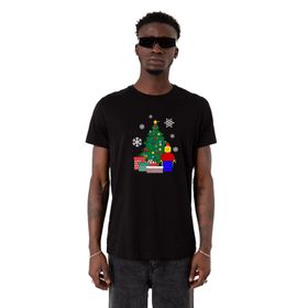 Tshirthane Lego Man Christmas Siyah Erkek T-shirt