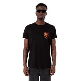 Tshirthane Leon Sarı Kırmızı Siyah Erkek T-shirt