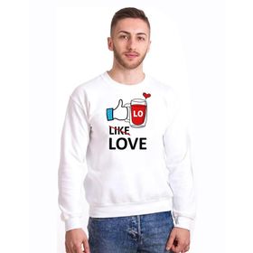 Tshirthane Like Love 2'li Sevgili Sweatshirt