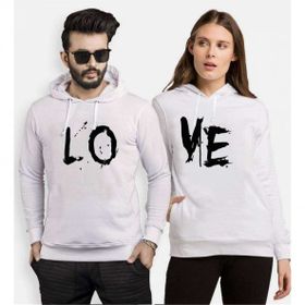 Tshirthane Lo Ve Brash 2'li Sevgili Sweatshirt