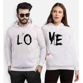 Tshirthane Lo Ve Brash 2'li Sevgili Sweatshirt