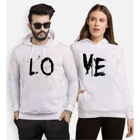Tshirthane Lo Ve Brash 2'li Sevgili Sweatshirt