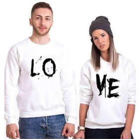 Tshirthane Lo Ve Brash Sevgili Kombinleri Sweatshirt Kombini