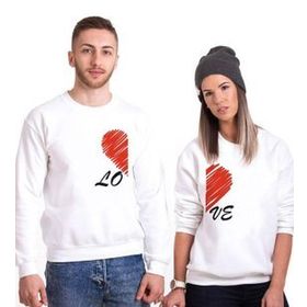 Tshirthane Lo Ve Çizgi Sevgili Kombinleri Sweatshirt Kombini