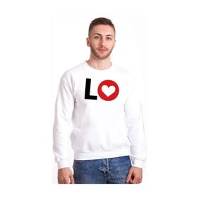 Tshirthane Lo Ve Kalp 2'li Sevgili T-shirt