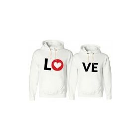 Tshirthane Lo Ve Kalp Sevgili Kombinleri Sweatshirt Kombini