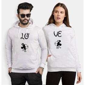 Tshirthane Lo Ve Öpücük Mause Sevgili Kombinleri Sweatshirt Kombini
