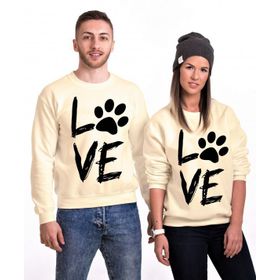 Tshirthane Love Pati 2'li Sevgili Sweatshirt